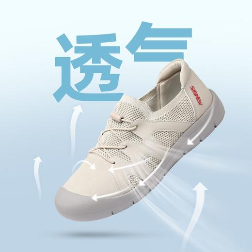 信诺妈妈鞋女中老年舒适软底不累脚单鞋一脚蹬奶奶鞋2025新款秋季X5Q139-153 商品图1