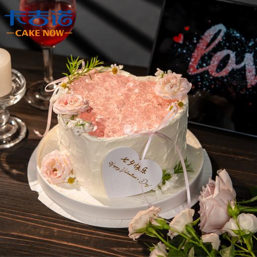 【浪漫七夕】6英寸七夕动物奶油翻糖鲜花蛋糕5选1 商品图1