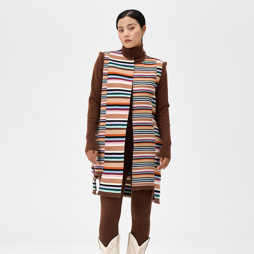 西藏手工邦典长款外套  SJF97W232N 商品图4