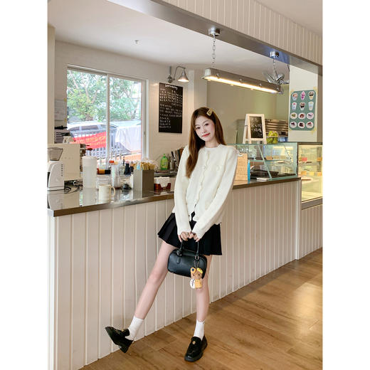 <曾小咸推荐>韩系清纯设计针织开衫秋季新 商品图3