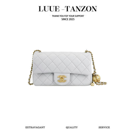 香奈儿-大mini金属球 白色   美金球（LZ） 商品图0