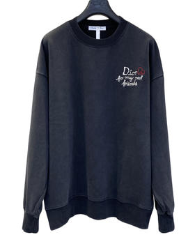 中性款logo刺绣棉质卫衣010