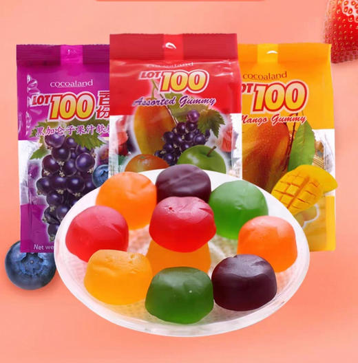 港版 LOT100果汁软糖-150g（多款可选） 商品图0