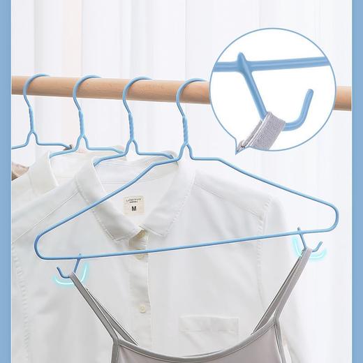 【批发】美丽雅防滑浸胶衣架10支入(38cm) 商品图7