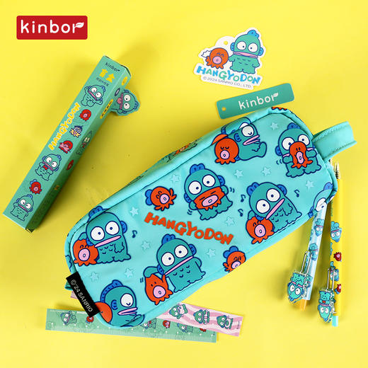 广博开学季文具学生系列人鱼汉顿收纳笔袋 商品图6