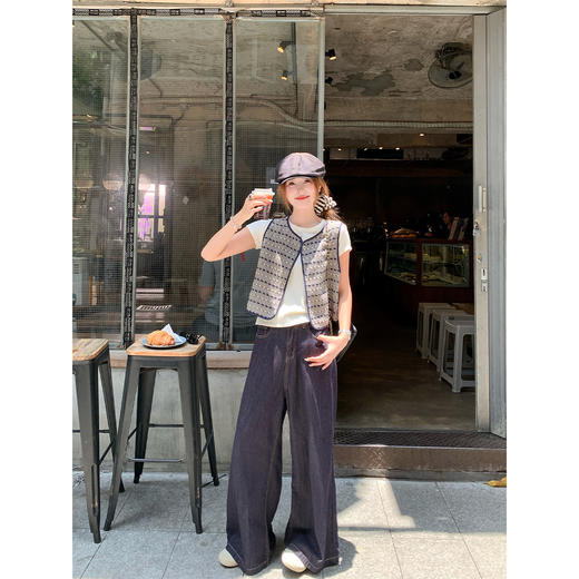 【129元任选2件】最后一波现货！色织小香马甲百搭背心外套 商品图2