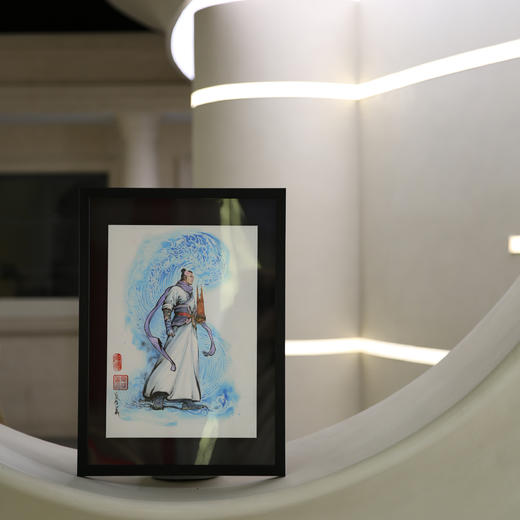 【南漫珍藏系列】南漫X夏伟义-浪子燕青复刻版画连框 商品图0