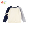 贝贝怡英伦风春秋新款男童毛衣软弹亲肤中大童线衫学院风撞色针织衫ZB3ES053 商品缩略图5