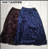 588817秋款上新 丝绒百褶裙 商品缩略图0