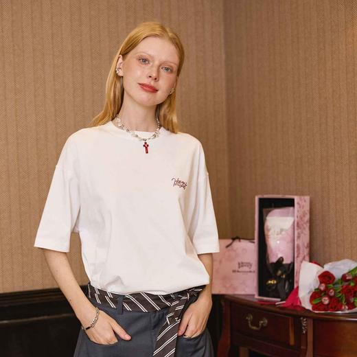 IDEVERRAY【2025陈立农同款】烫钻圆领纯棉情侣t恤送限定周边礼盒 商品图2