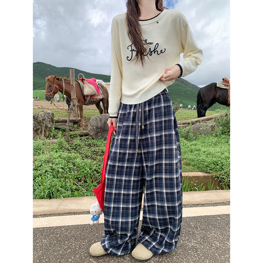 <曾小咸推荐> 2.18 现货秒杀 ！微信超特价！韩系撞色针织衫 日常179.99 立减90 秒杀89.99！！ 商品图2