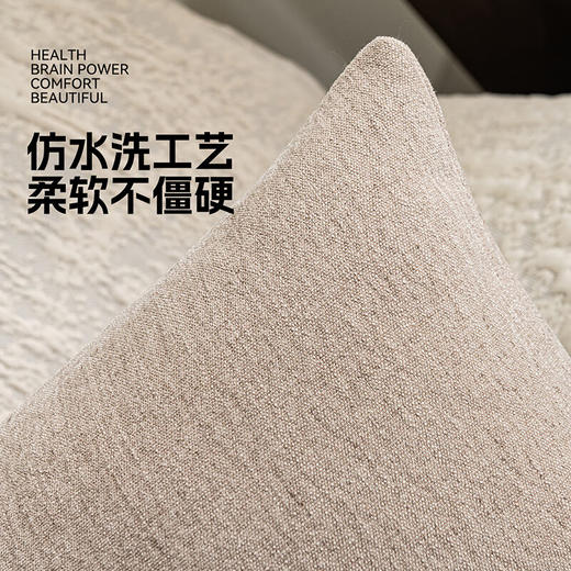 罗莱软装-禅意麻抱枕 45*45 商品图3