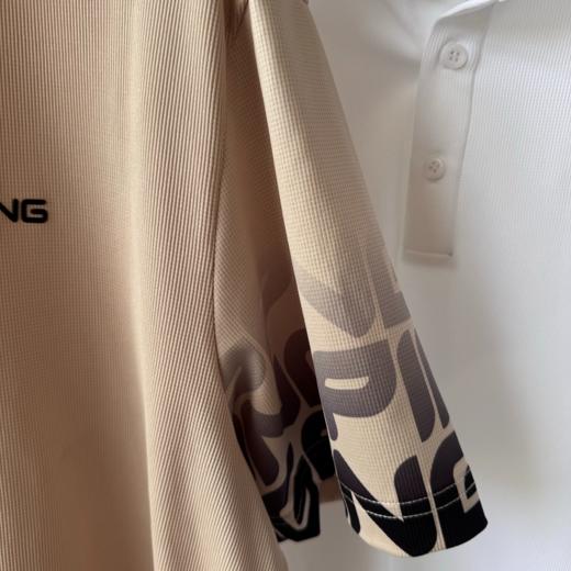 P*in高尔夫男款T原单 透气有弹力有质感立体LOGO 0121541 商品图2