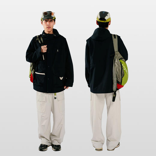 【十月秋上新】ACMEITEM爱棵米-连帽防风外套男女同款GAG3210662E 商品图3