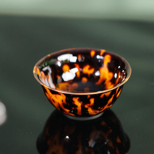 问鼎虎斑天目鸡缸杯 商品图1
