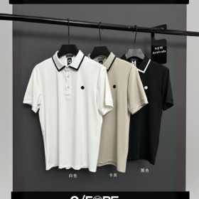 G家夏季高尔夫男士 酷柔丝透气舒适 简约百搭休闲户外短袖T恤DF05