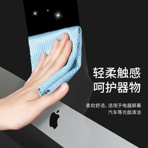【批发】美丽雅鱼鳞玻璃抹布5片入25*25 商品图7