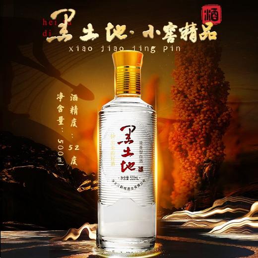 【口粮好酒】2022年 东北珍酿 黑土地小窖精品 浓香型白酒  52度 500ml*6瓶整箱 商品图1