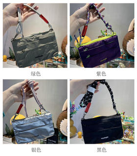 Topologie 小斜挎包手机包送绳子