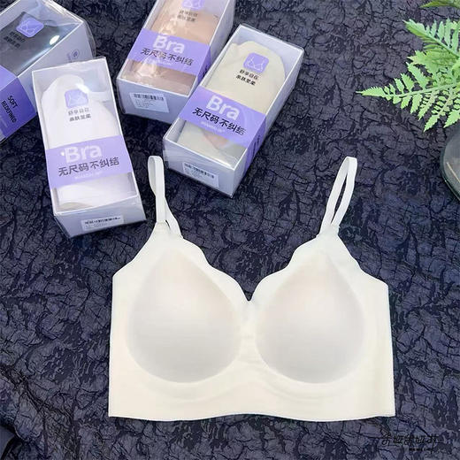 无尺码超弹奶皮子水滴形内衣纪念日百货门店同款164745519 商品图2