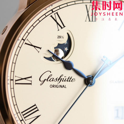 V9格拉苏蒂月相 原创议员月相款 参议员大日历 男士腕表 原装开模 商品图3
