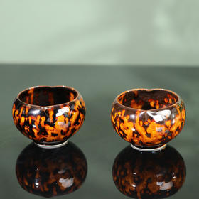 问鼎虎斑天目520心形杯