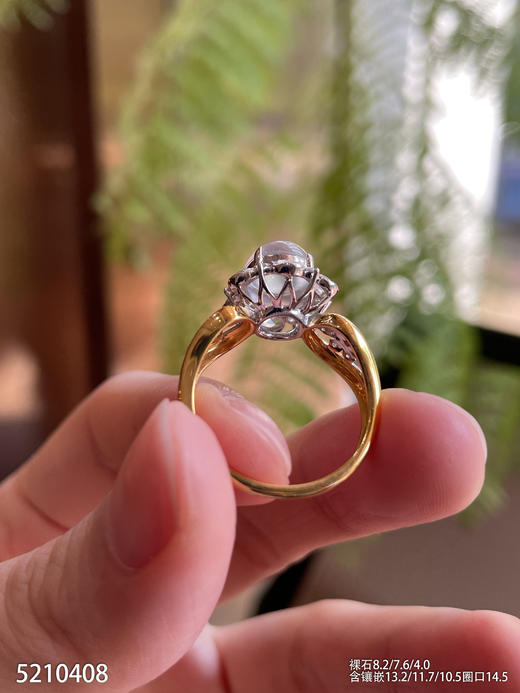 5210408，蛋面戒指。具体价格微信咨询 商品图5
