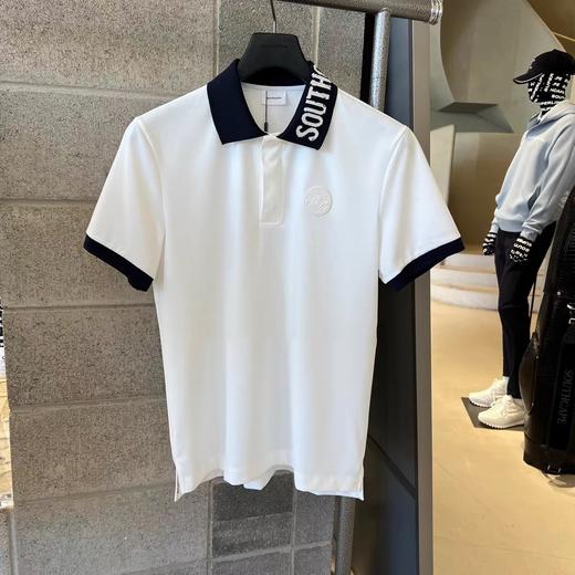 SC*家夏季男士撞色洋气 气质 短袖 暗格子质地面料 三色 M2250601 商品图3