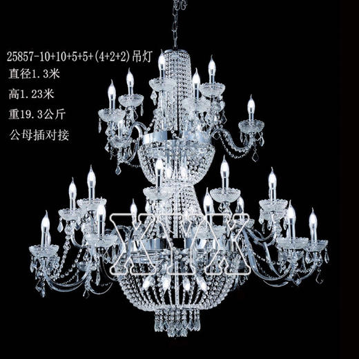 25857-10+10+5+5+4+2+2吊灯（运费自理） 商品图0