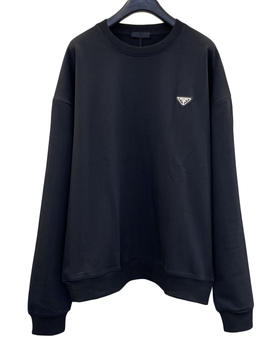 中性款三角标棉质卫衣020