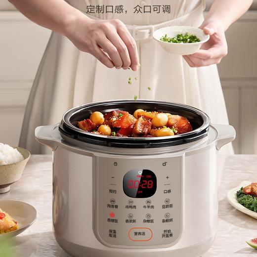 SUPOR/苏泊尔 双胆5升电高压锅多功能智能预约高压锅SY-50YC5006 商品图2