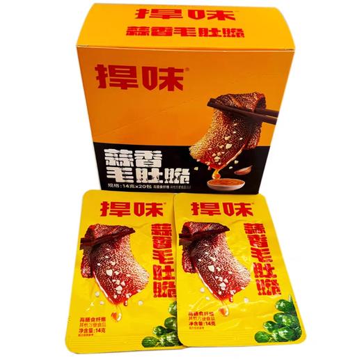 D053捍味蒜香毛肚脆14g 商品图0