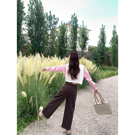 <曾小咸推荐>3.21现货秒杀 ！微信超特价！韩系2色阔腿休闲裤 日常189.99 立减100 秒杀89.99！！ 商品图4