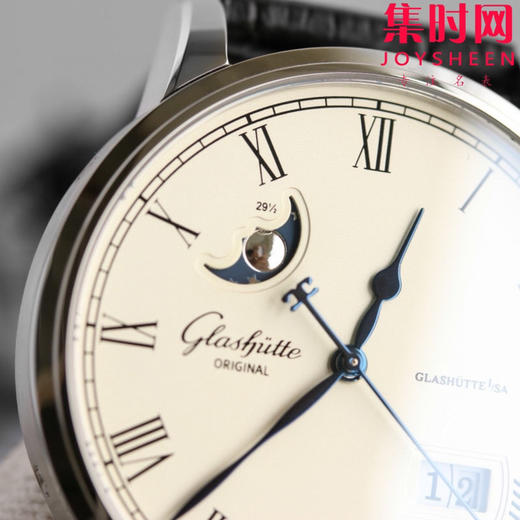 V9格拉苏蒂月相 原创议员月相款 参议员大日历 男士腕表 原装开模 商品图2