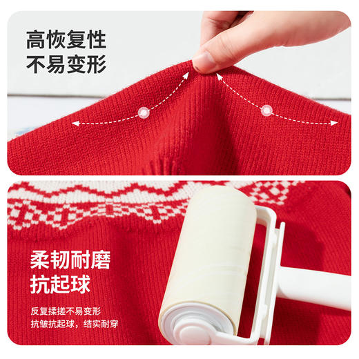 贝贝怡2025秋季新款格纹提花宽松儿童毛衣棉柔舒适针织线衫ZB3ES029 商品图5