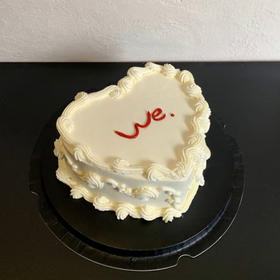 七夕纯白蛋糕（异形显小）