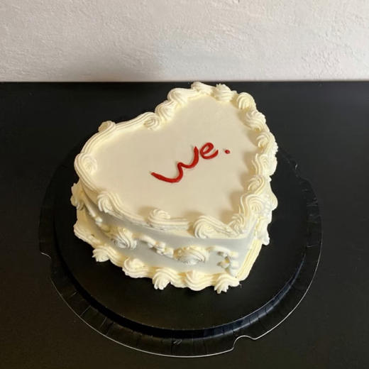 七夕纯白蛋糕（异形显小） 商品图0