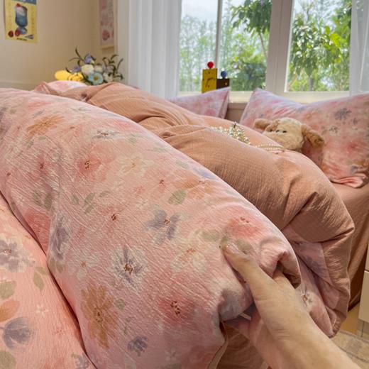 【YW】无忧购云感木棉皱皱双层纱四件套（截单3-5天发货) 商品图4