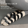 【49元任选3双】【腾飞系列】春夏长筒普拉提袜子女瑜伽袜防滑中筒专业高筒百搭条纹棉吸汗（活动产品，收货7天内支持退换） 商品缩略图2