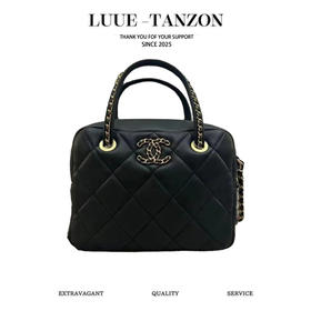 香奈儿 25C早春 手提19相机包  黑色 （LZ）