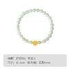 【Winy】 足银 999镀金花扣国风手链 浅冰晴和田玉手串女 天然冰透水润和田玉气质手饰 商品缩略图2