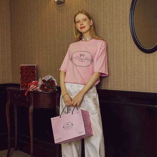 【青春为名 】2025陈立农全球巡回演唱会应援桃浦粉法纯棉情侣t恤804 商品图1