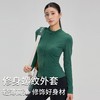 【路路精选】秋冬新款紧身健身服女跑步外套拉链运动服上衣长袖拉链修身瑜伽服 商品缩略图0
