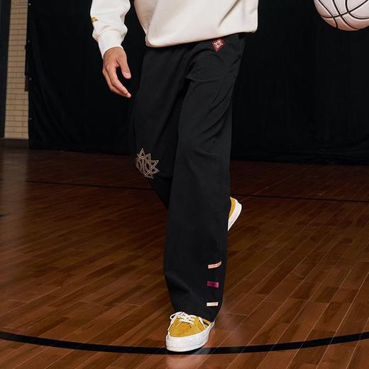 【积分兑换】有志者UZIS美式潮流篮球训练运动长裤宽松垂感阔腿裤健身跑步图腾 商品图6