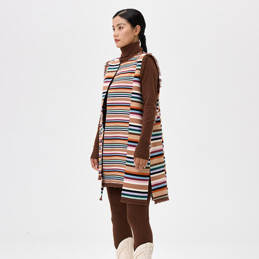 西藏手工邦典长款外套  SJF97W232N 商品图5