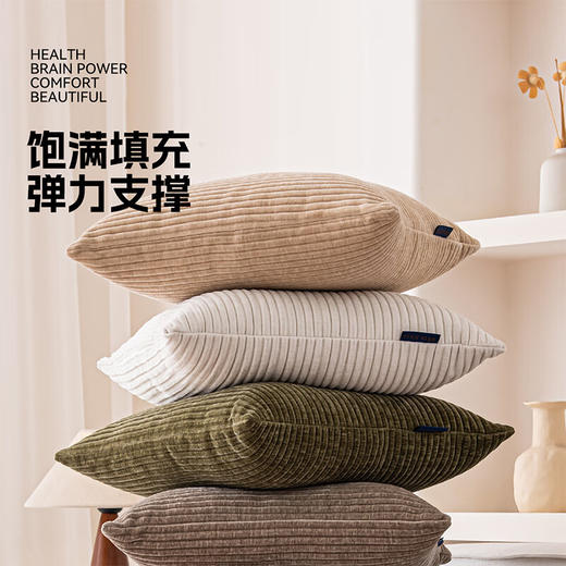 罗莱软装-条茸茸抱枕 45*45 商品图5