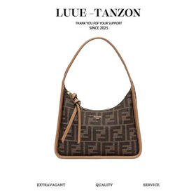 芬迪   迷你hobo包，经典老花可手提可做腋下包 （MM）