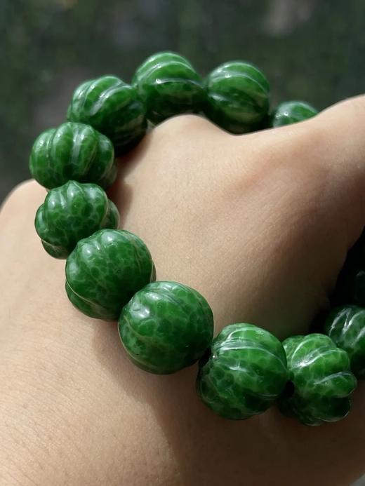 青蛙皮琉璃瓜棱珠手链，顺丰包邮 商品图11