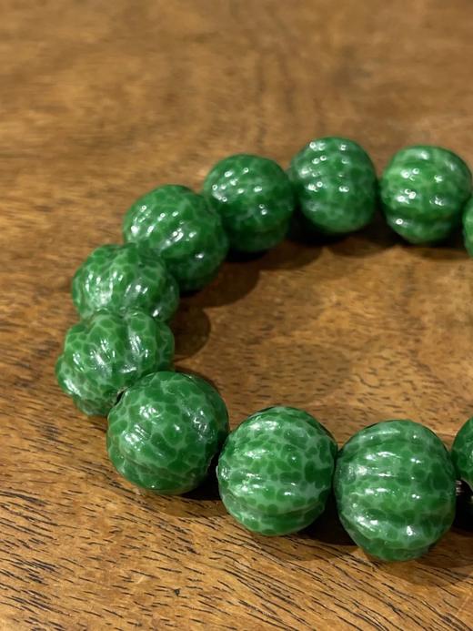 青蛙皮琉璃瓜棱珠手链，顺丰包邮 商品图7