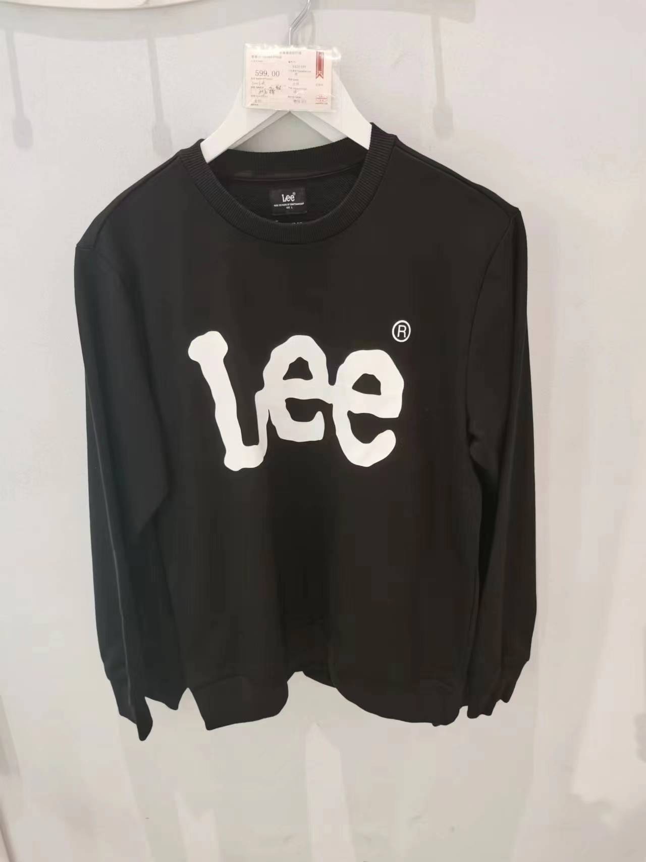 LEE品牌男长袖卫衣LMT006571201764K11000